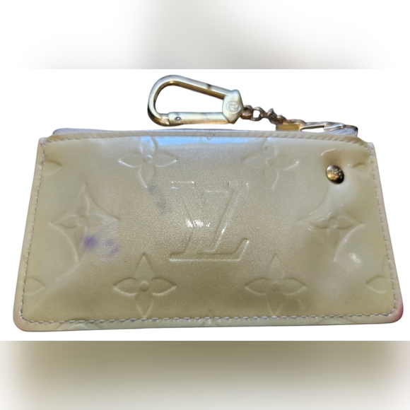 Louis Vuitton Cream Key Holder 2006 Vintage. - Picture 3 of 4